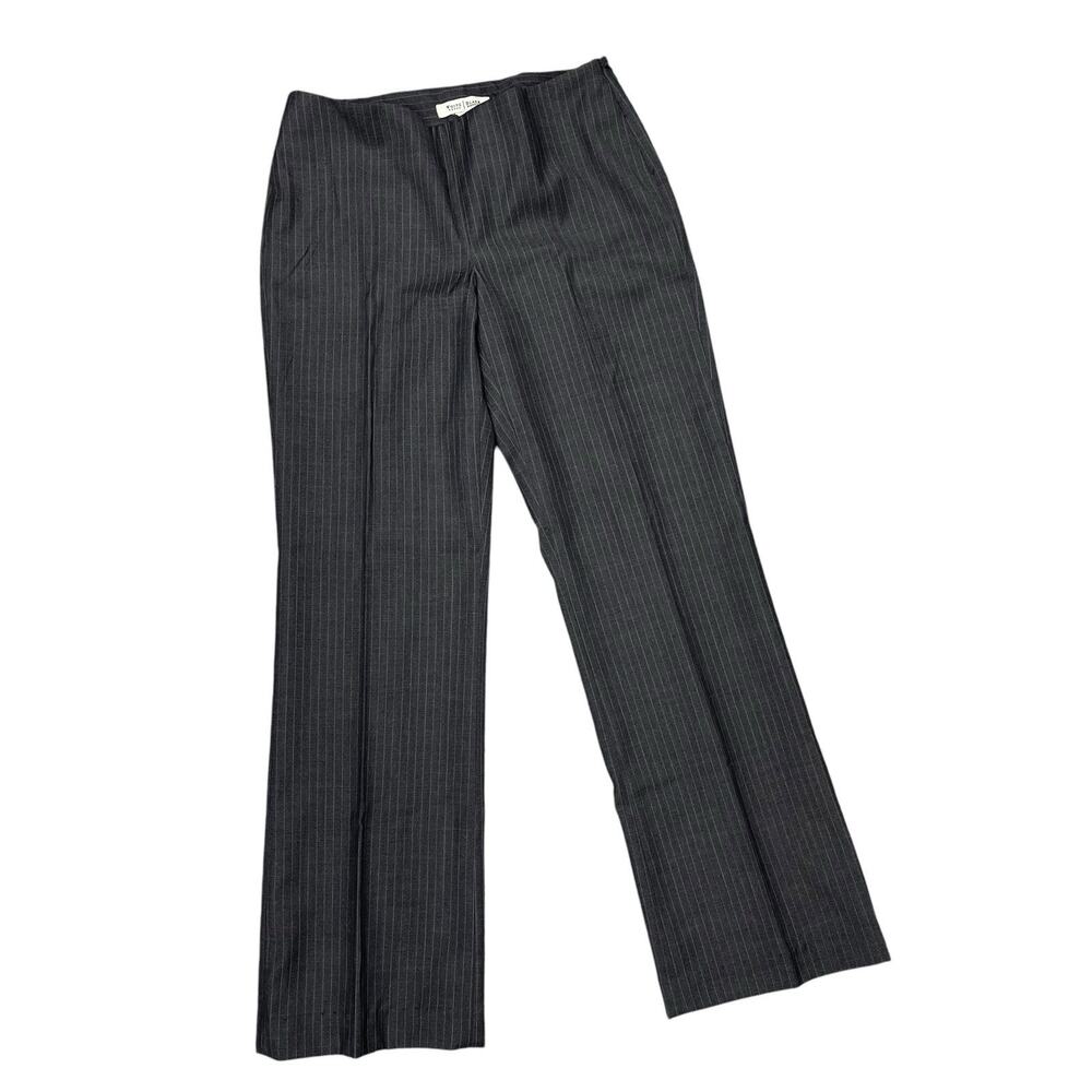 Gray Pinstripe Slacks WHBM Size 2 White House Black Market Pants NWT